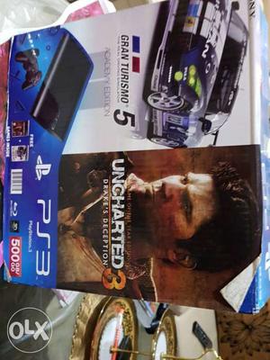Sony PS3 SuperSlim 500Gb hardly Used in superb condition Box