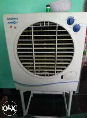 White And Blue Air Cooler