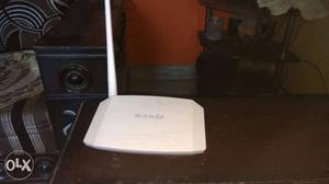 White Wireless Router