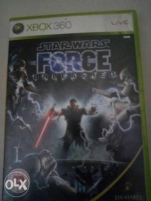 Xbox 360 Star Wars The Force Unleashed Game Case