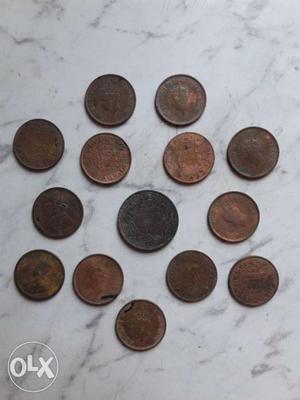 14 coin  to  tak k good condition