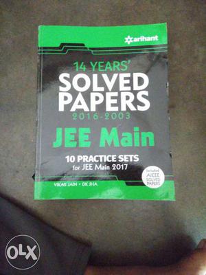 14 years arihant jee mains solved papers totally