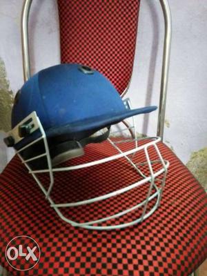 Blue Umpire Helmet