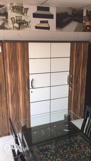 Four door quality wardrobe with 10 year