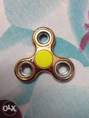 Gold And Yellow Fidget Spinner