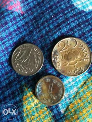 Old coin 1/4 anna  paisa  naya 