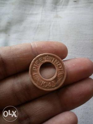 Round  Indian Coin