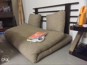 Stylish double bed futon perfect as couch bed for