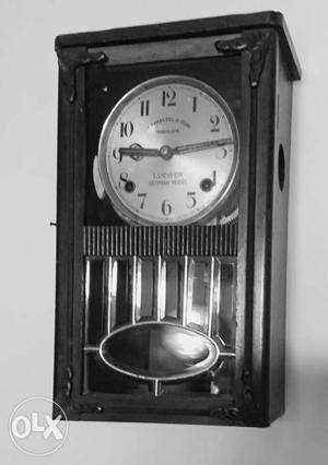 Vintage German winding clock