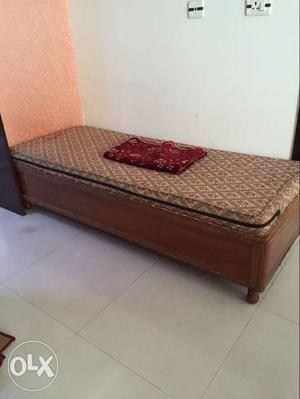 3 x6 feet Bed with box or storage