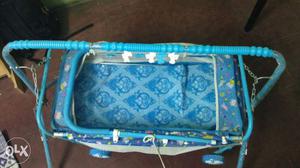 Baby's Blue cradle used