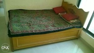 Bed and diwan good quality furniture. No damage.