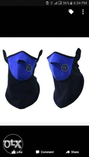 Bike Mask For Sale. 3 Colors Available. Fixed
