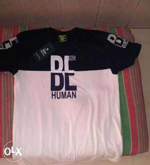 Black And White DC Human Shirt