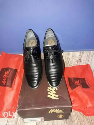 Black Leather Dress Shoes With Box