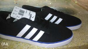 Blue And Black Adidas neo sneakers New not used Urgent sale