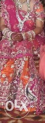 Bridal lehenga for sale used only once