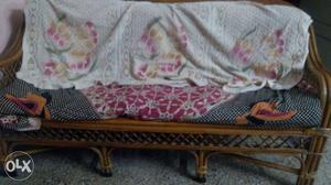 Cane sofa good condition 3k only