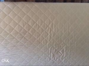 Coir n foam mattress, 5 ft x 6. 10 ft thickness