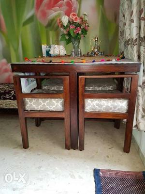 Dining table with 4 chairs just 3months old.from