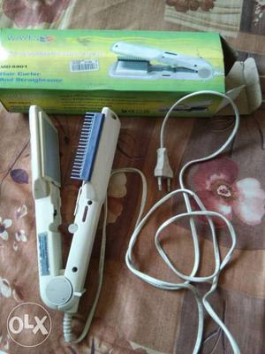Hair curler and straightener in very good