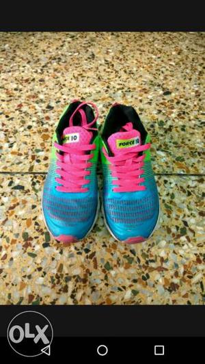 Liberty running shoes,size 4.5, 2 month used