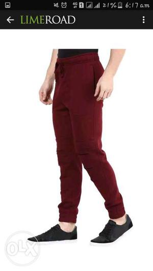 Men's Red Pant