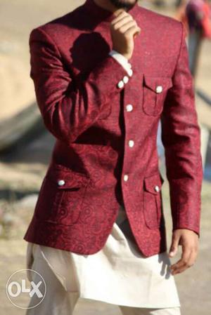 New nawab sherwani one day used...excellent