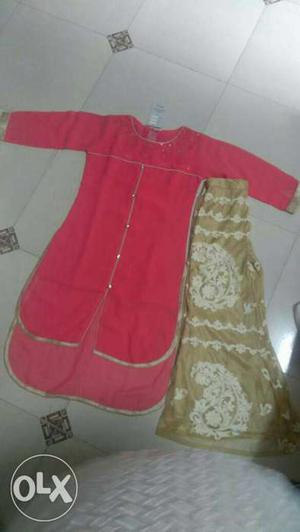 New westrn dress for 6 to 7 yrs girl embroidery