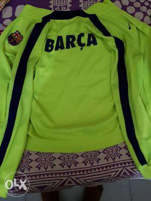 Nike fcb jacket..bought for rs...expecting