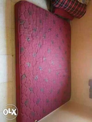 Pink And Gray Quilted Mattress