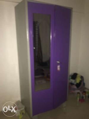 Purple Wooden Closet
