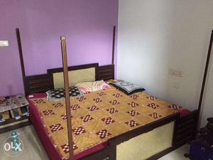Sell of one double bed with mattress