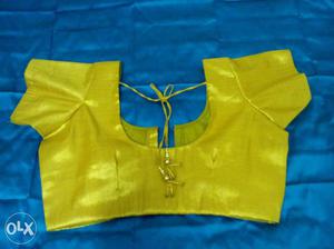XL size,gold color blouse