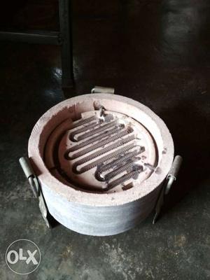 Brown Concrete heater