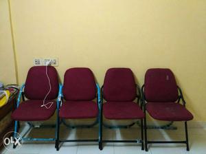 Dyning Chairs of set 4 with good condition.