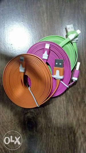 10 pcs of iphone 5/6 USB cable, length 3 meters