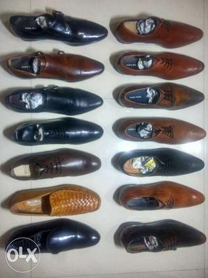 100% genuine leather shoes for men wholesale and