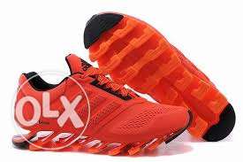 Adi spring blade orange sports running shoes