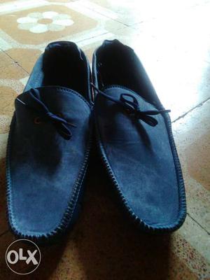 Anshul fashion men's blue fabric shoes This is