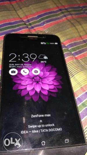 Asus zenfone max 4g volte with  mah battery 13-5
