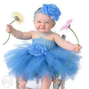 Baby's Blue Tutu Dress