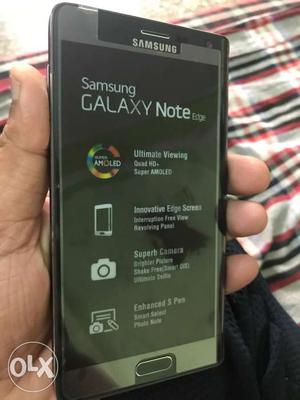 Box pcked samung note 4 edge imprted phone wid