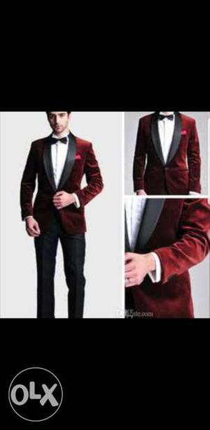 Brand new tuxedo..custom make coat pant and shirt and tie