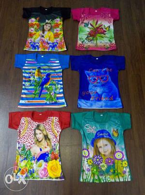 Degital Printed Kids Tshirts for Boys/Girls