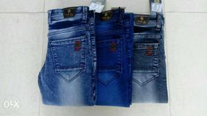 Denim lycra jeans for man