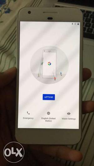 Google Pixel 32GB. One month old. Includes full