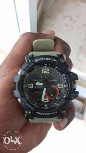 Grey And Black G-Shock mudmaster Chronograph Watch.Full box