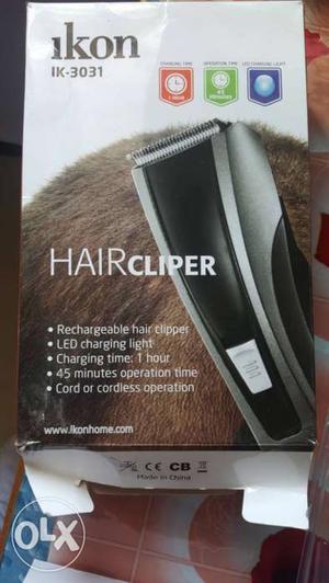 Iikon professional hair cliper rechargeable