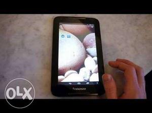 Lenovo a g tablet in good condition with bill